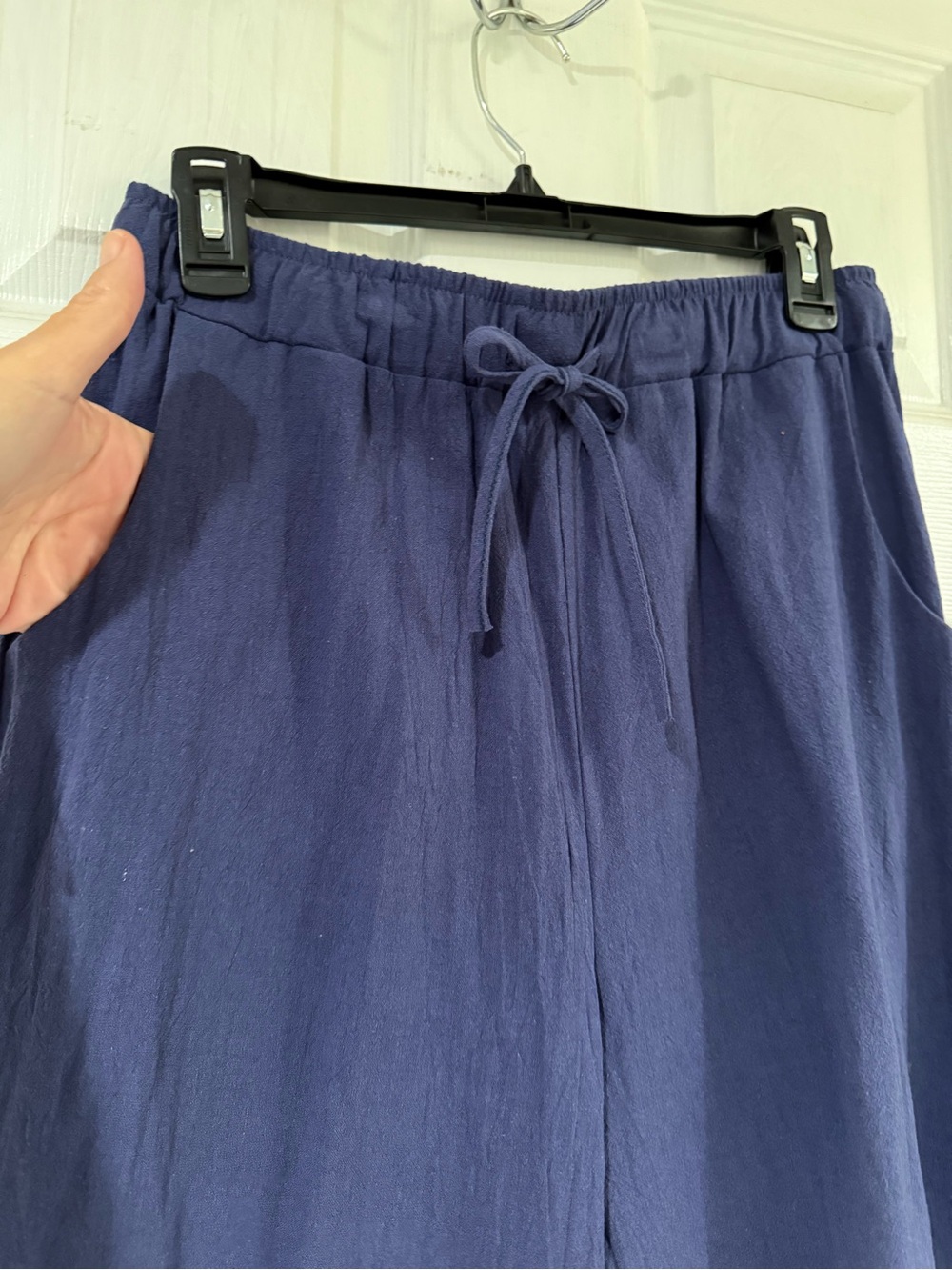 Women’s Navy Drawstring Lounge Pants